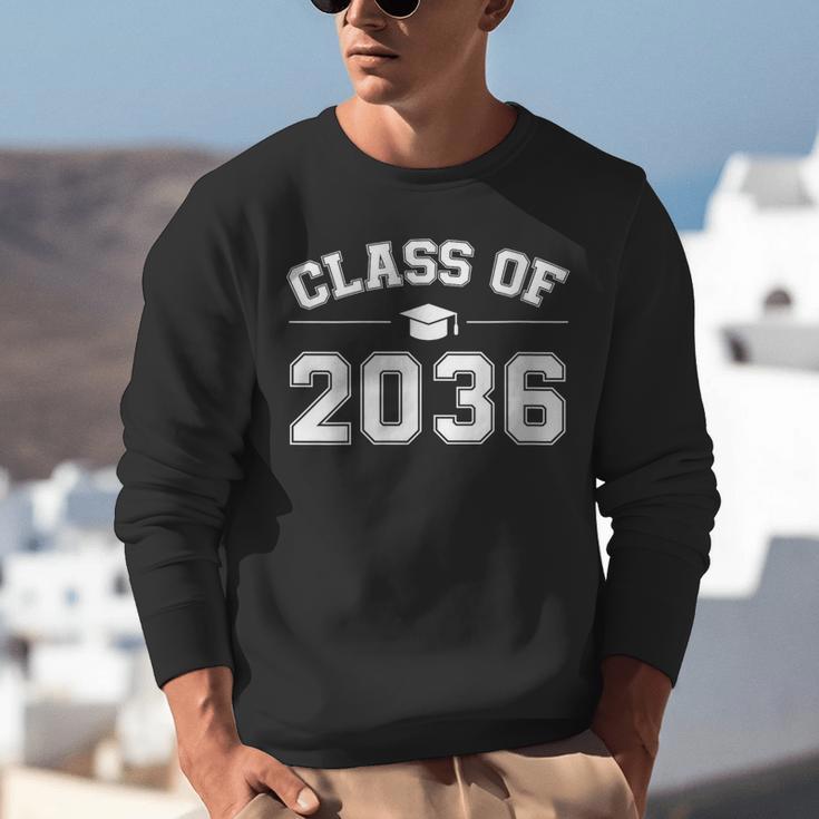 Class Of 2036 Grow With Me First Day Of School Graduation Unisex Sweatshirt