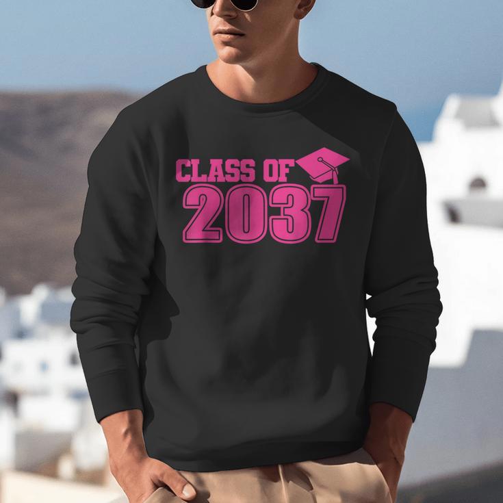 Class Of 2037 Pink Girls Growing Up School Memory Graduation Unisex Sweatshirt Class Of 2037 Pink Girls Growing Up School Memory Graduation Unisex Sweatshirt