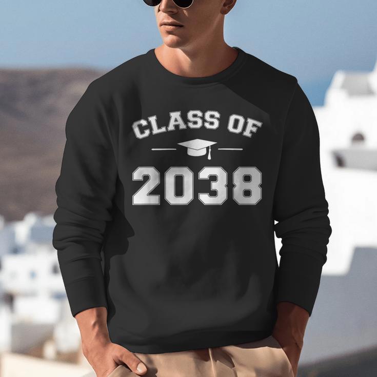 Class Of 2038 Grow Together First Day Of School Graduation Unisex Sweatshirt