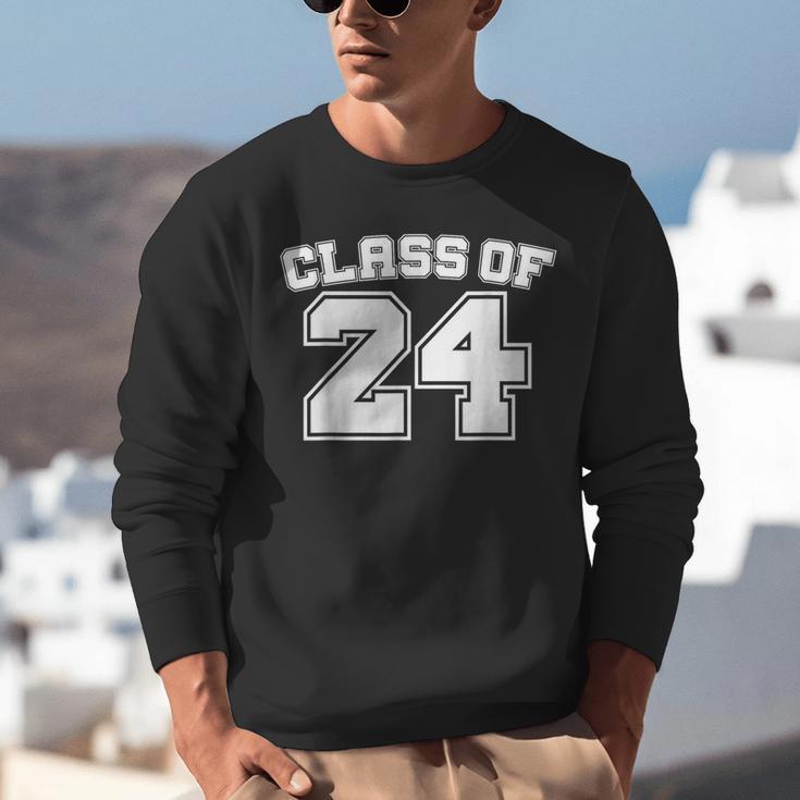 Class Of 24 2024 School Tee Shirt Graduation Class Party Unisex Sweatshirt