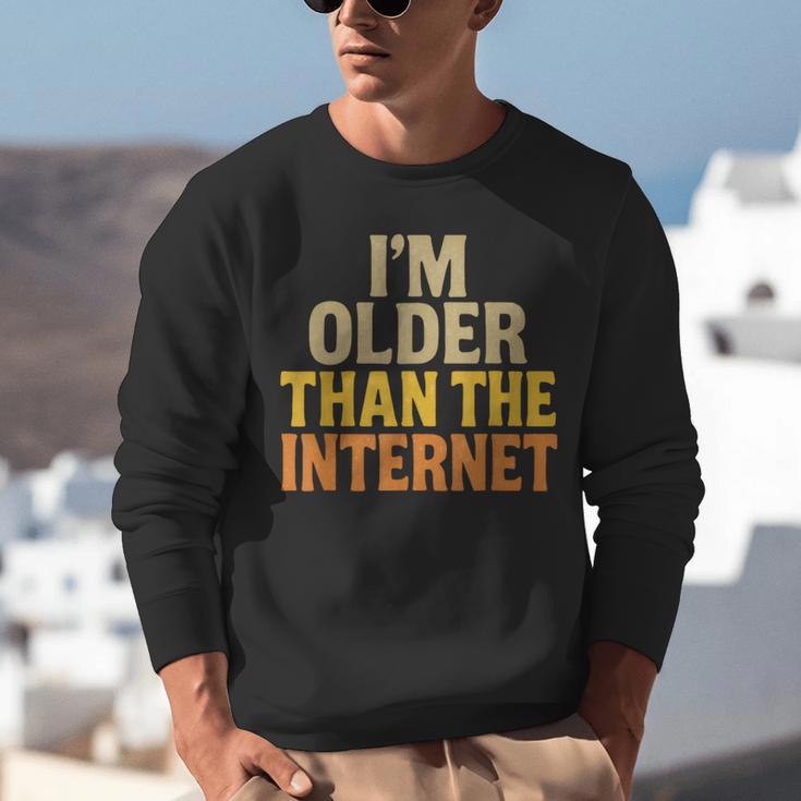 Classic Internet Nostalgia Humor Retro Quote Unisex Sweatshirt