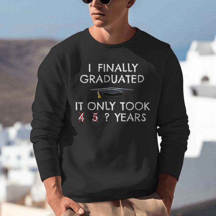 College Graduation Class Of 2021 Finally Graduated Unisex Sweatshirt