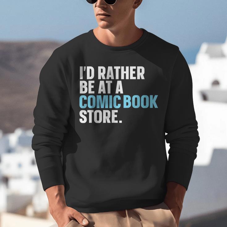 Comic Books Art For Men Women Comics Lover Comics Collector Unisex Sweatshirt