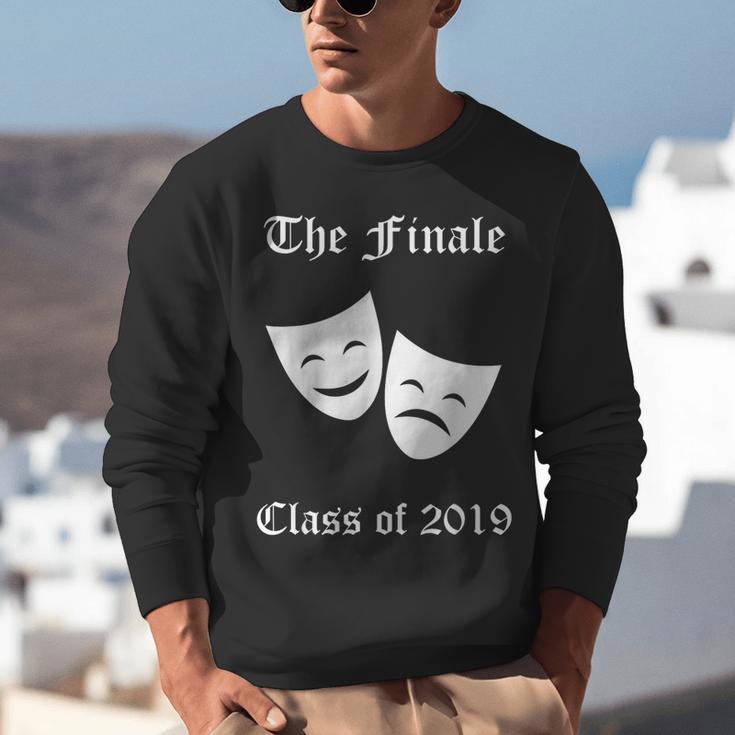 Cool Theater Graduation Tshirt Tragedy And Comedy Masks Unisex Sweatshirt