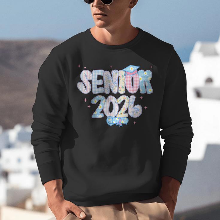 Coquette Senior-Class Of 2026 Preppy Graduation Graduate Unisex Sweatshirt