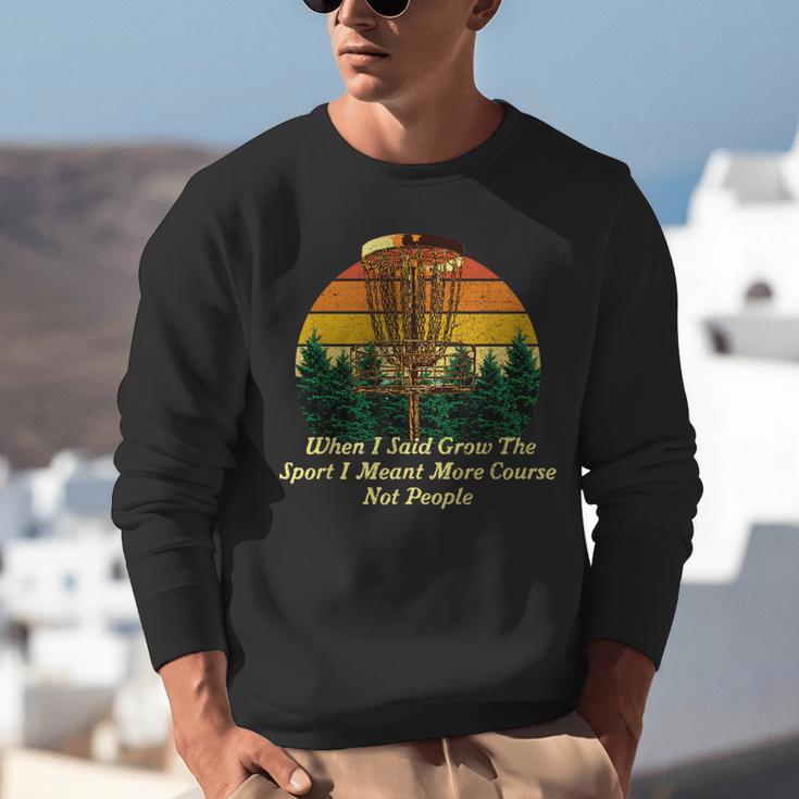 More Course Not People Disc Golf Introvert Golfer Antisocial Unisex Sweatshirt More Course Not People Disc Golf Introvert Golfer Antisocial Unisex Sweatshirt