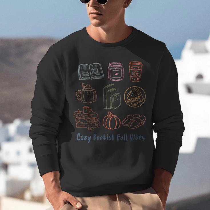 Cozy Bookish Fall Vibes Pumpkin Latte Books Autumn Reading Unisex Sweatshirt Cozy Bookish Fall Vibes Pumpkin Latte Books Autumn Reading Unisex Sweatshirt