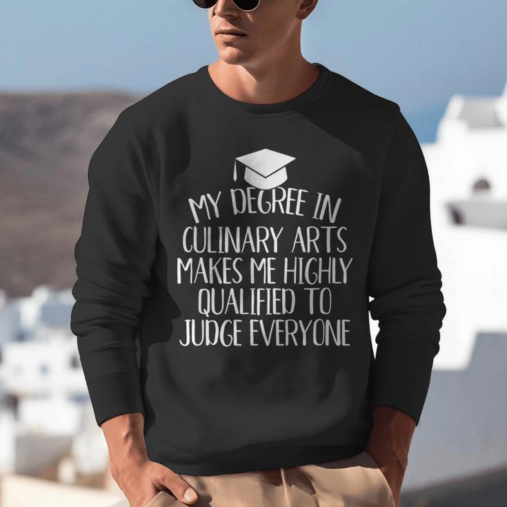 Culinary Arts Major Graduation Unisex Sweatshirt