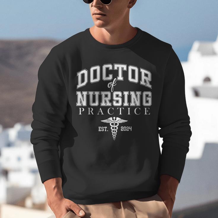 Cute DNP Nurse Live Loves Heal Graduation Appreciation Unisex Sweatshirt