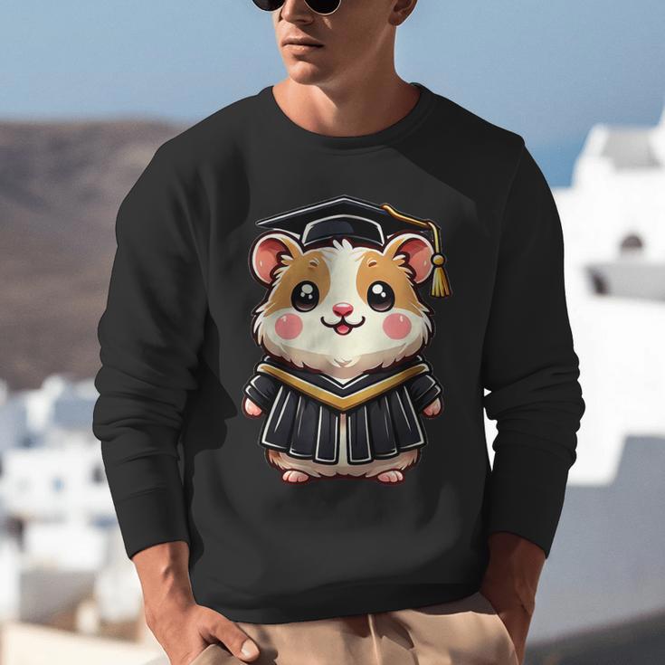 Cute Hamster Graduation Unisex Sweatshirt