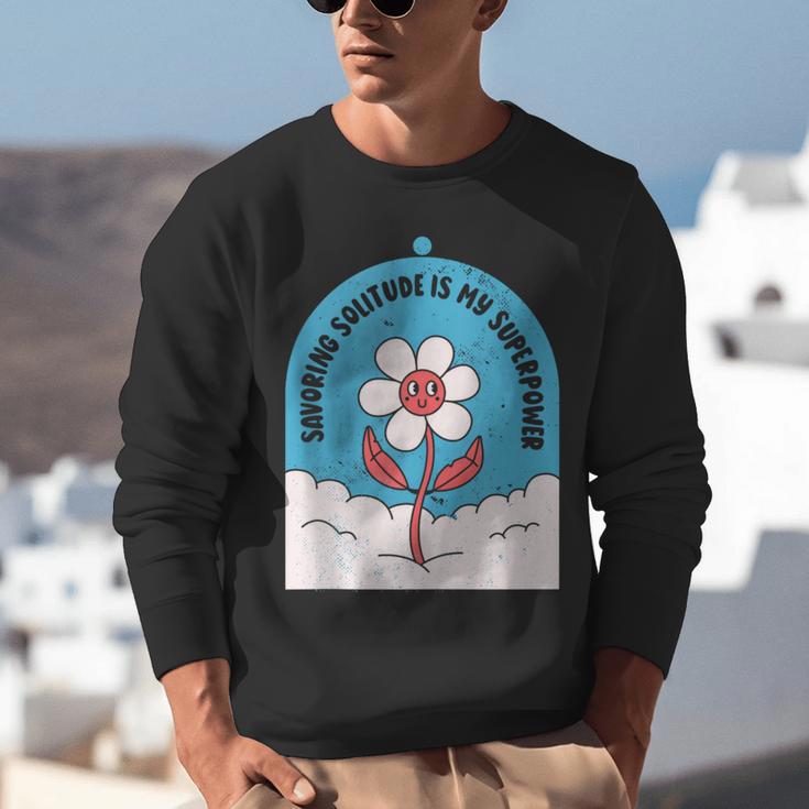 Cute Introvert Shy Teen Anti-Social Inner Strength Unisex Sweatshirt
