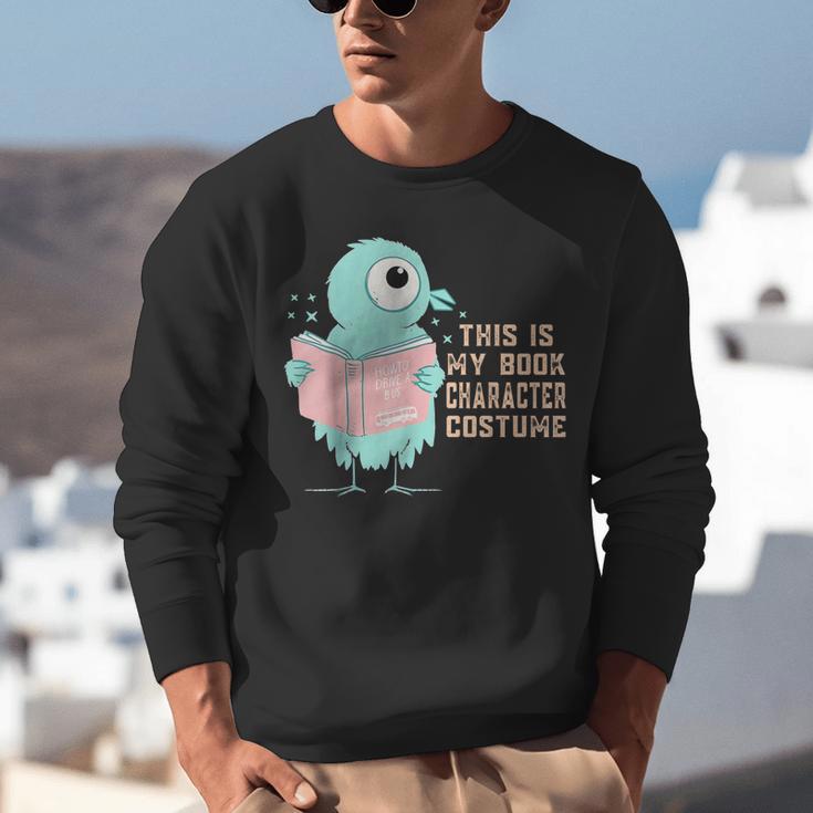 Cute Pigeon This Is My Book Character Costume For Reading Unisex Sweatshirt Cute Pigeon This Is My Book Character Costume For Reading Unisex Sweatshirt