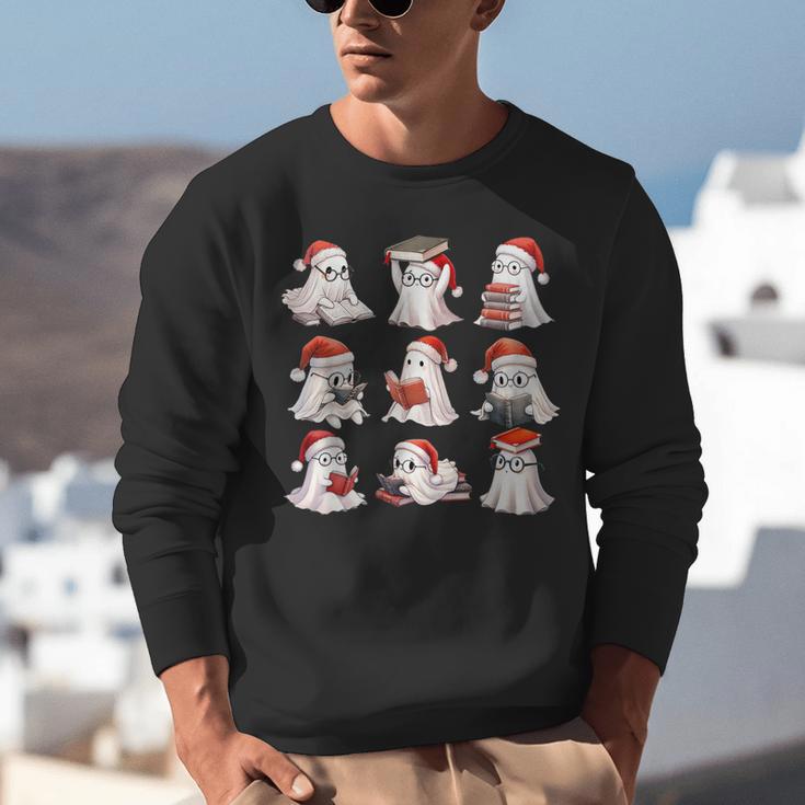 Cute Read More Booooooks Ghost Read More Books Christmas Unisex Sweatshirt Cute Read More Booooooks Ghost Read More Books Christmas Unisex Sweatshirt