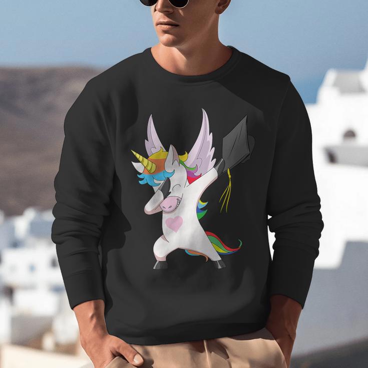 Dabbing Unicorn Graduation Class Of 2019 Women Unisex Sweatshirt