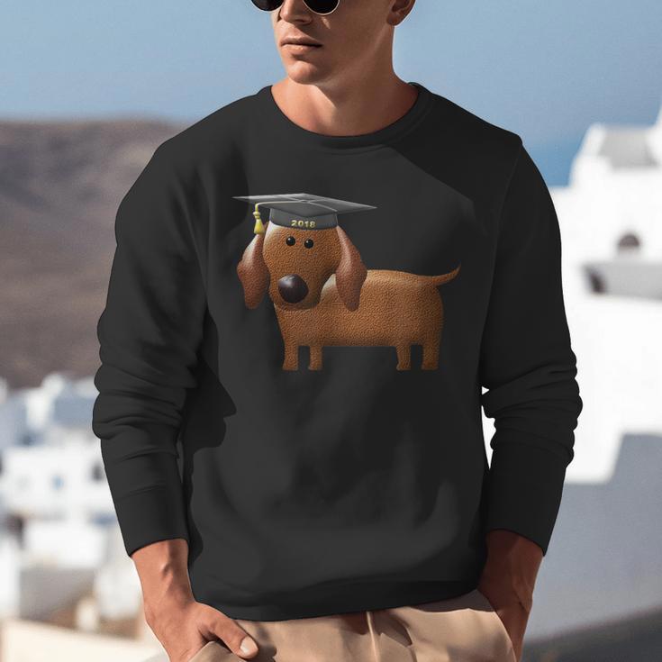 Dachshund Graduation 2018 Dog Graduation Shirt For Men Women Kids Unisex Sweatshirt