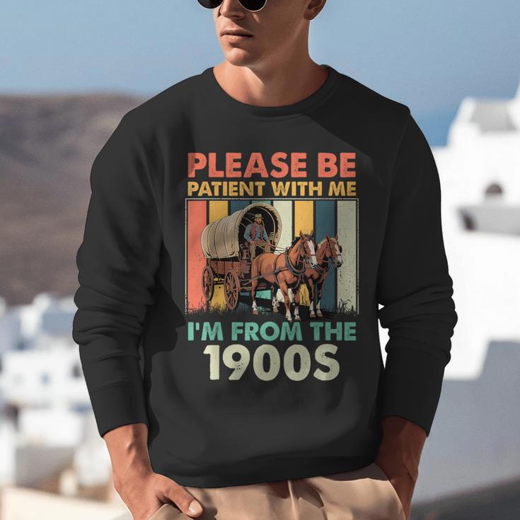 Dad Fathers Day Please Be Patient I'm From The 1900s Unisex Sweatshirt Dad Fathers Day Please Be Patient I'm From The 1900s Unisex Sweatshirt