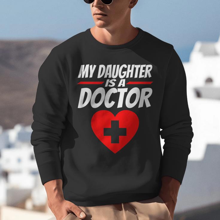 My Daughter Is A Doctor Shirt Proud Parents Graduation Unisex Sweatshirt