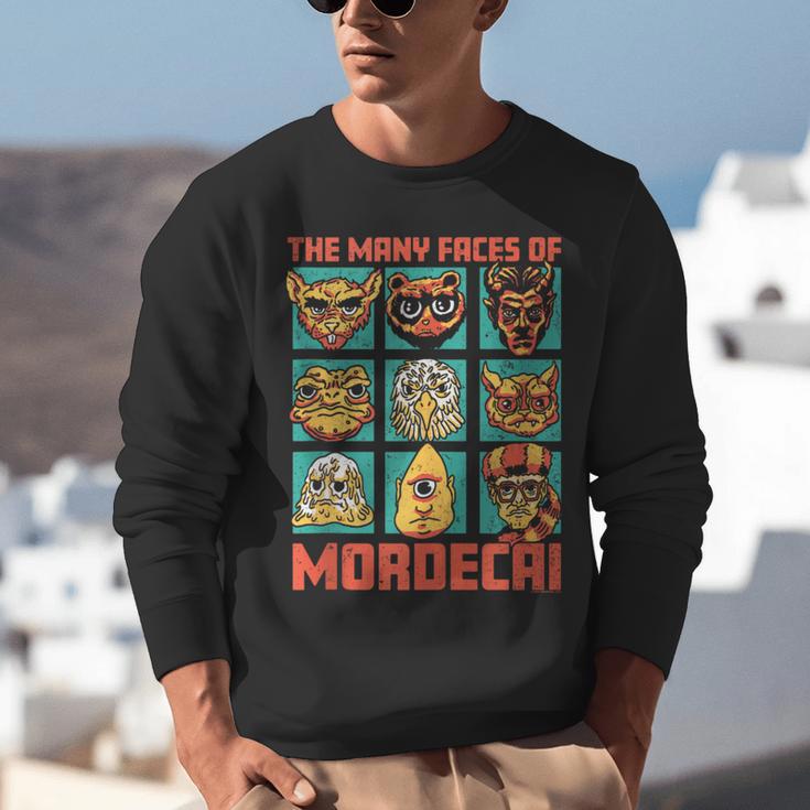 DCC Many Faces Of Mordecai Grid Gamer Series Book Unisex Sweatshirt