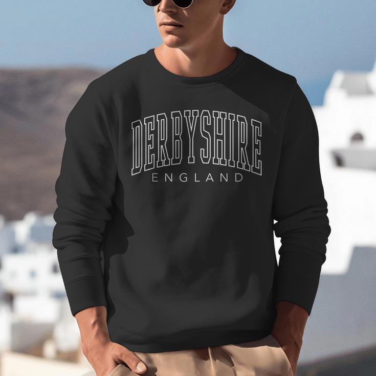 Derbyshire England Literature Barely Tolerable Book Quote Unisex Sweatshirt