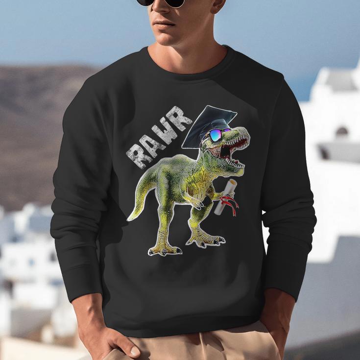 DinosaurRex Rawr Last Day Of School Graduation Shirt Unisex Sweatshirt
