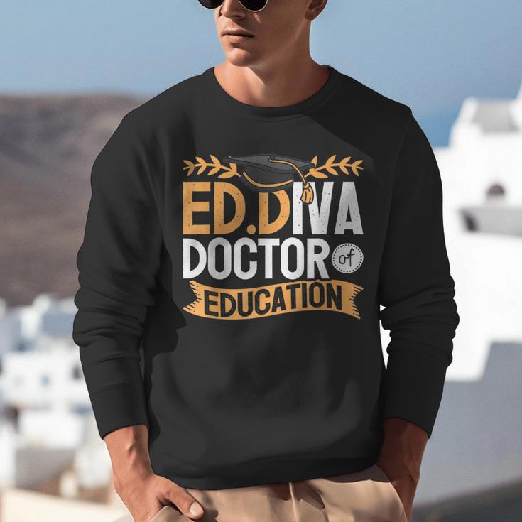 Doctor Of Education EdD Graduation ED Diva Unisex Sweatshirt