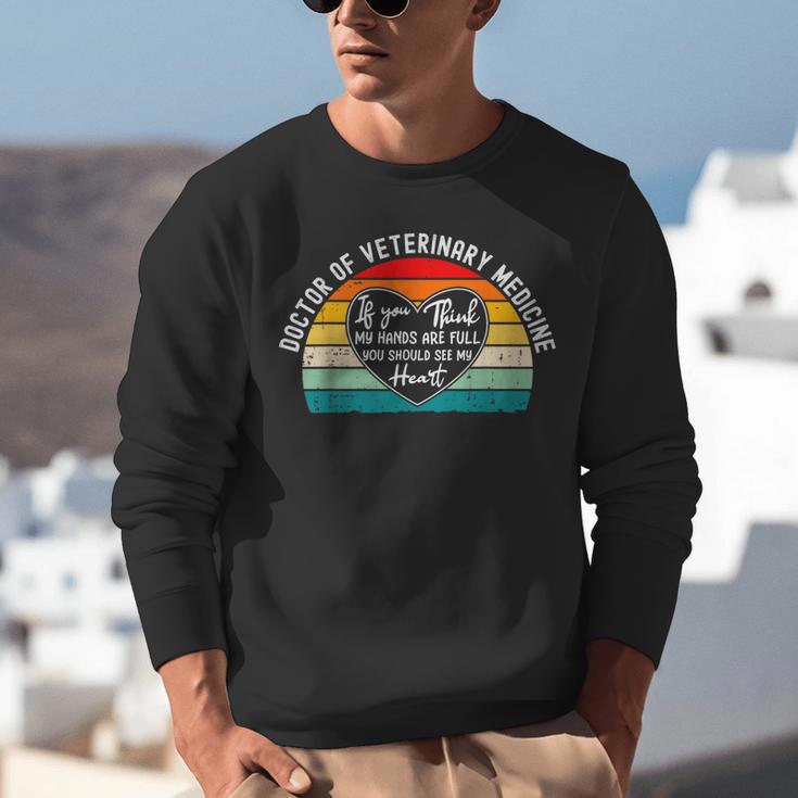 Doctor Of Veterinary Medicine DVM Graduation Appreciation Unisex Sweatshirt