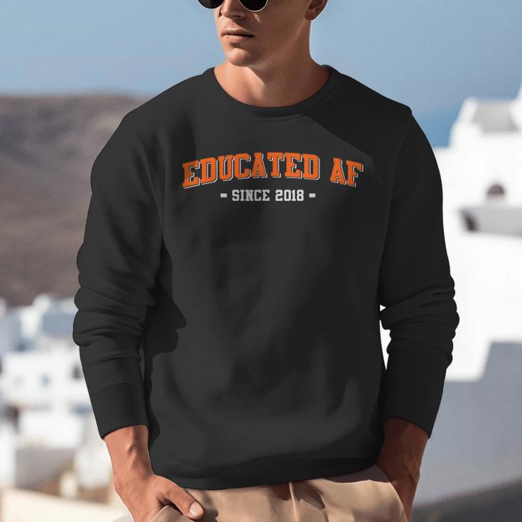 Educated AF 2018 Graduation Unisex Sweatshirt