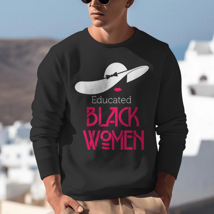 Educated Women Graduation Shirt Unisex Sweatshirt