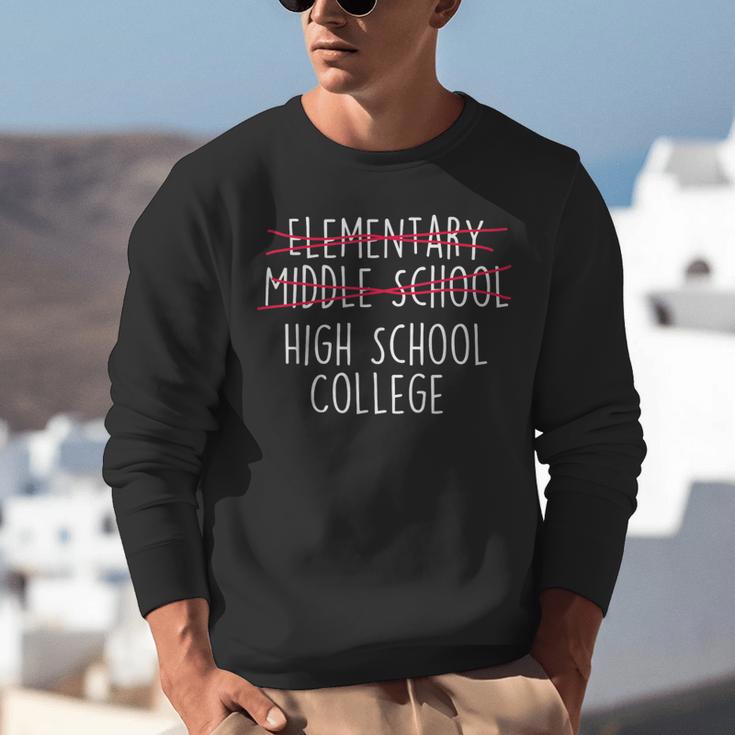 Elementary Middle School High School College Graduation Unisex Sweatshirt