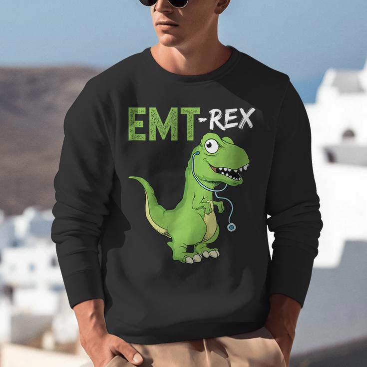 EMT Rex Paramedic Graduation Firefighter Unisex Sweatshirt