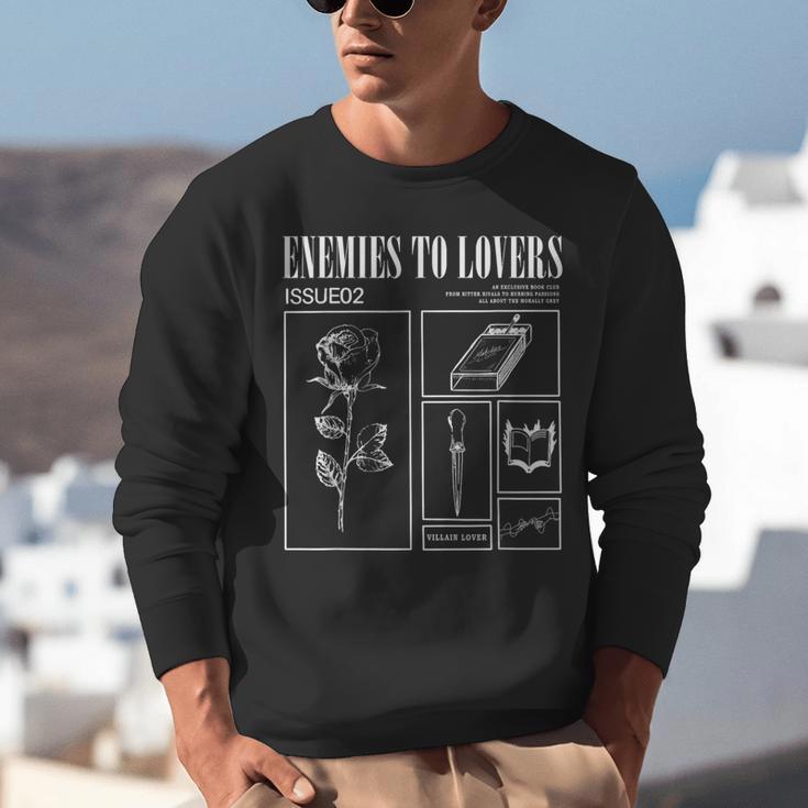 Enemies To Lovers Morally Grey Book Lover Romantasy Bookish Unisex Sweatshirt Enemies To Lovers Morally Grey Book Lover Romantasy Bookish Unisex Sweatshirt