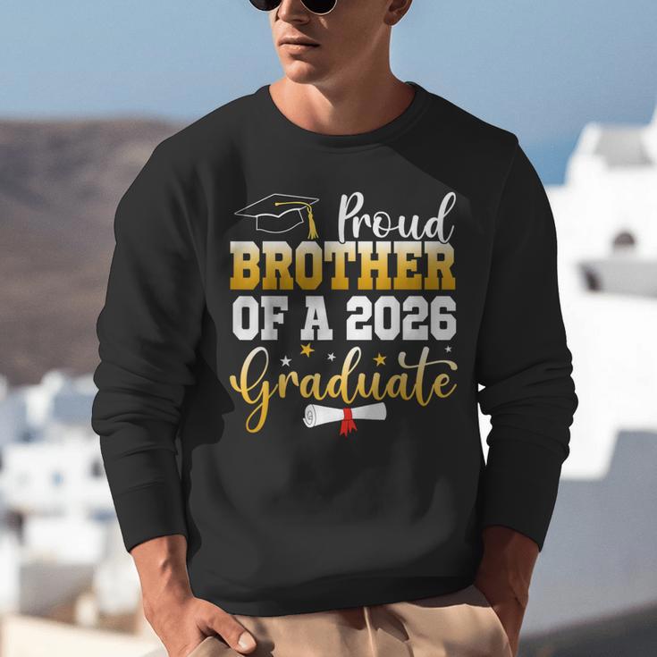 Family Graduation Party Proud Brother Of A 2026 Graduate Unisex Sweatshirt
