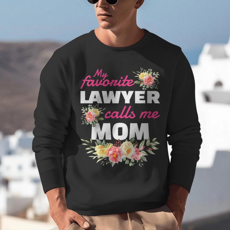 My Favorite Lawyer Calls Me Mom Graduation Unisex Sweatshirt