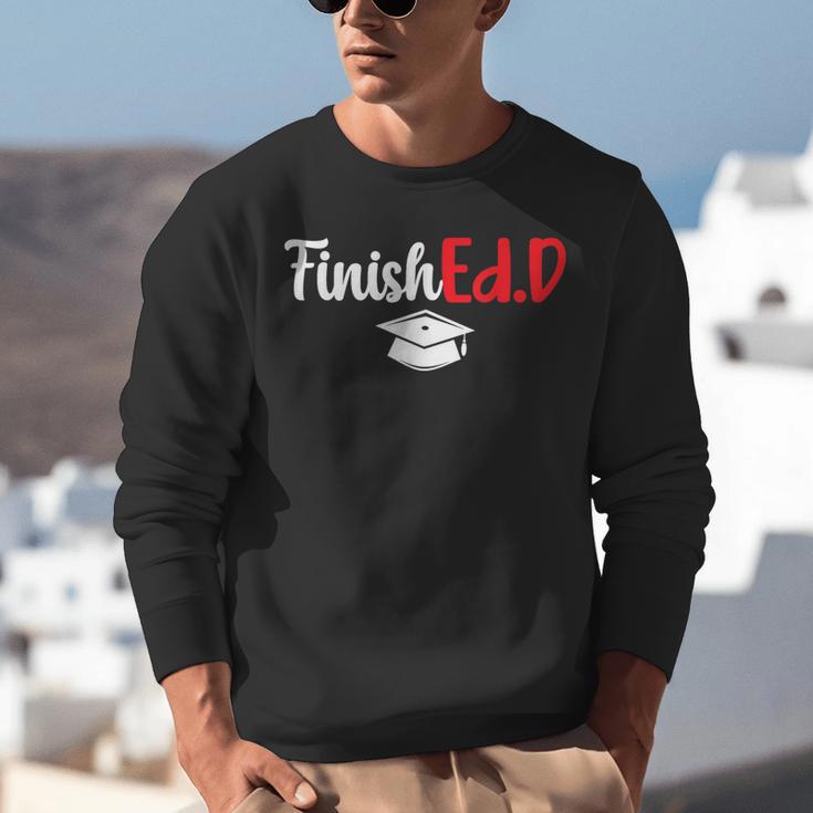 FinishEdD Doctor Of Education Graduate EdD Graduation Unisex Sweatshirt