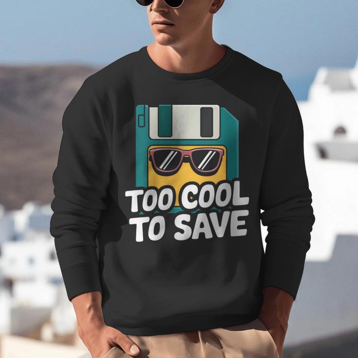 Floppy Disk Retro Tech Nostalgia Old School Computing Humor Unisex Sweatshirt Floppy Disk Retro Tech Nostalgia Old School Computing Humor Unisex Sweatshirt