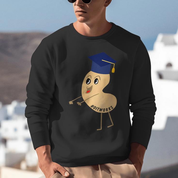 Flossing Cashew OIT For Tree Nut OIT Graduation Unisex Sweatshirt
