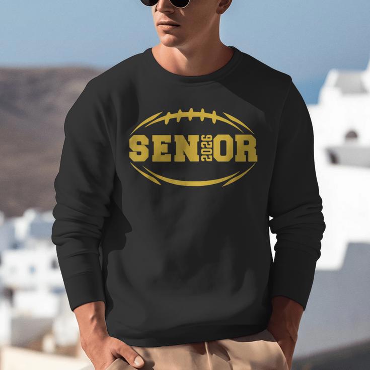 Football Proud Senior 2026 Graduation Year Unisex Sweatshirt