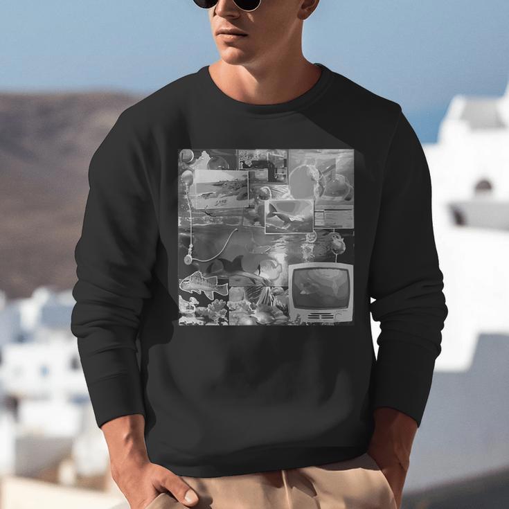 Frutiger Aero Y2K Old School Retro Vibes Unisex Sweatshirt Frutiger Aero Y2K Old School Retro Vibes Unisex Sweatshirt
