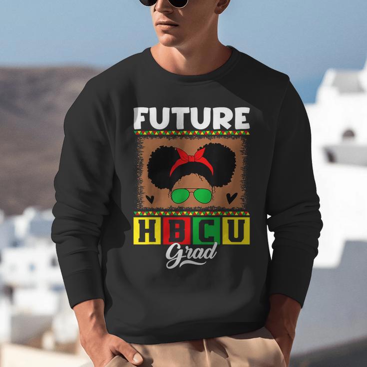 Future HBCU Grad HBCU Tomorrow Girl Graduation Kids Unisex Sweatshirt
