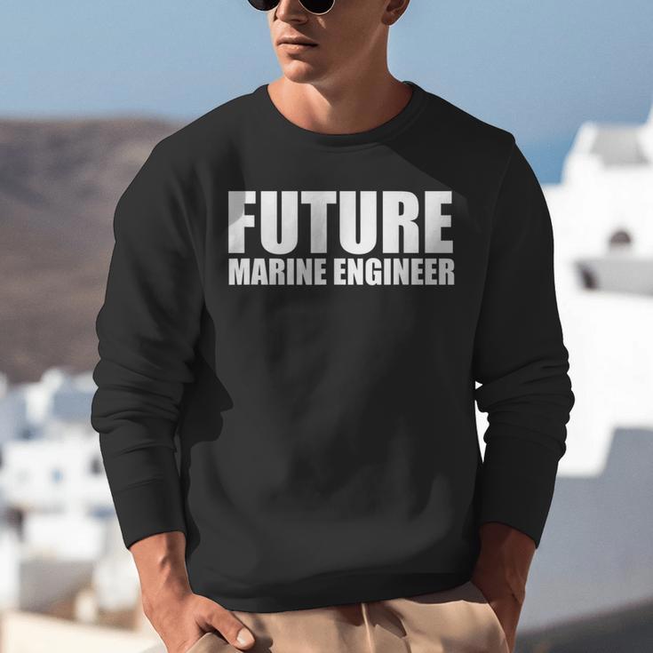 Future Marine Engineer College Graduate Graduation Unisex Sweatshirt
