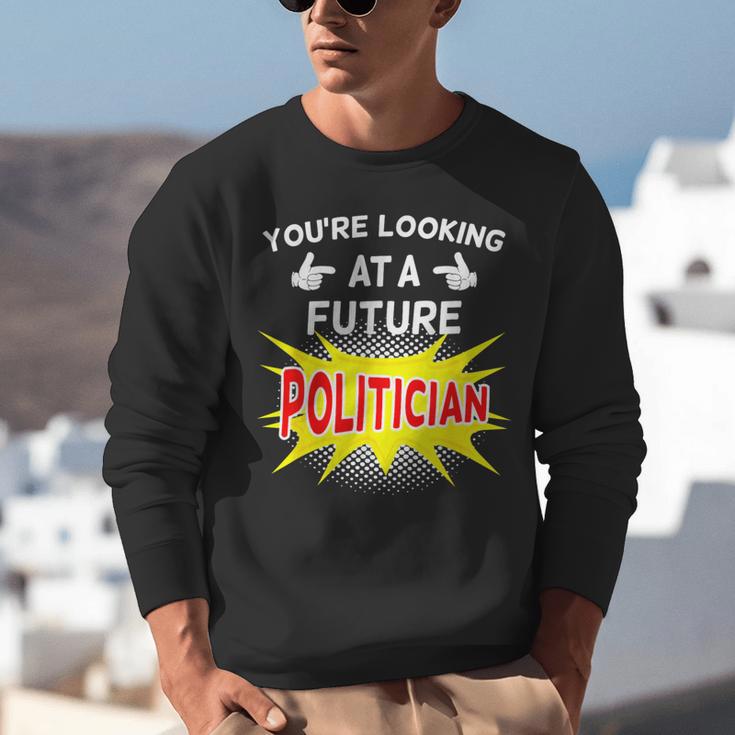 Future Politician Graduation For Kids And Graduates T-Shirt Unisex Sweatshirt