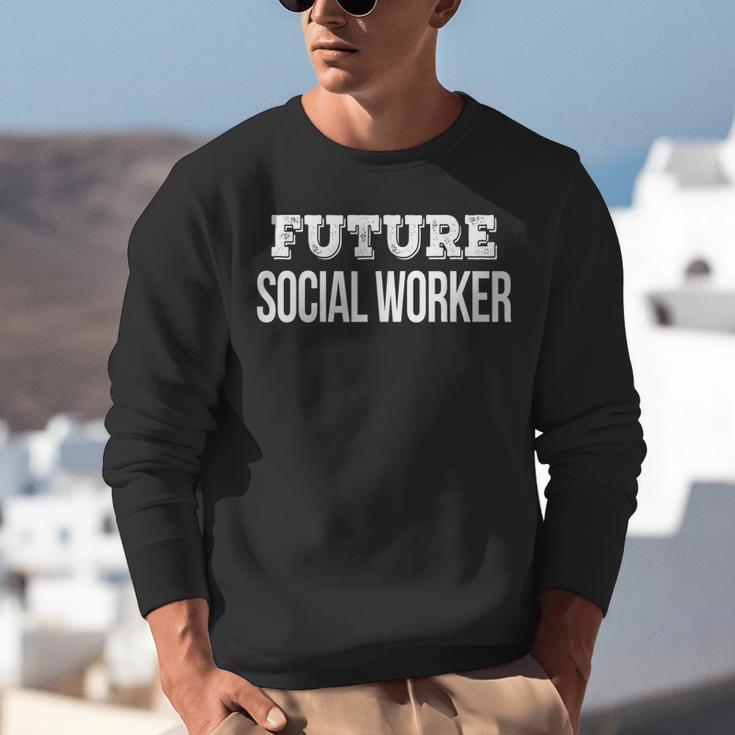 Future Social Worker Graduation T-Shirt Unisex Sweatshirt
