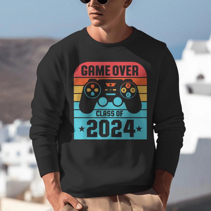 Game Over Class Of 2024 Shirt Students Graduation Unisex Sweatshirt