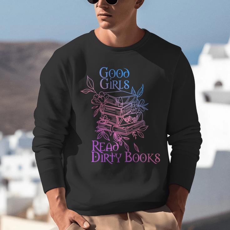 Good Girls Read Dirty Books Apparel Unisex Sweatshirt