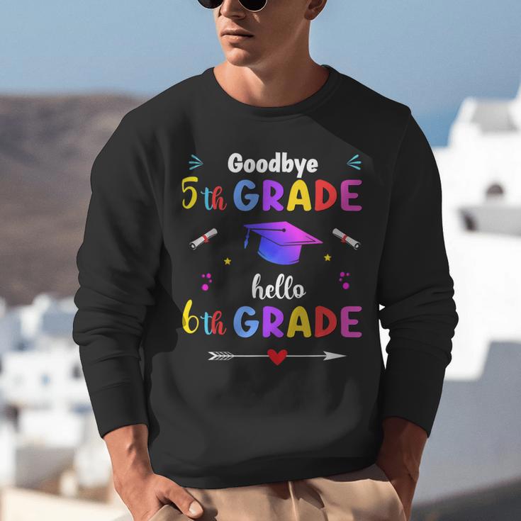 Goodbye 5th Grade Graduation Class Of 2023 Hello 6th Grade Unisex Sweatshirt