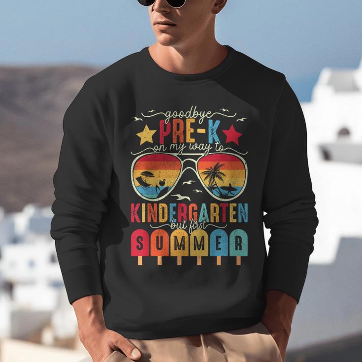 Goodbye Pre-k Graduation Kindergarten Summer Break Graduate Unisex Sweatshirt