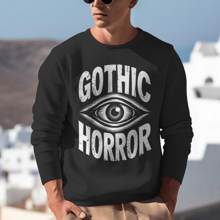 Gothic Classic Horror Thriller Book Movie Film Halloween Unisex Sweatshirt
