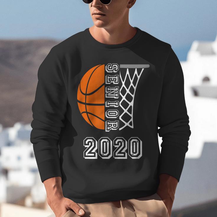 Graduate Senior Class 2020 Graduation Basketball Player Unisex Sweatshirt