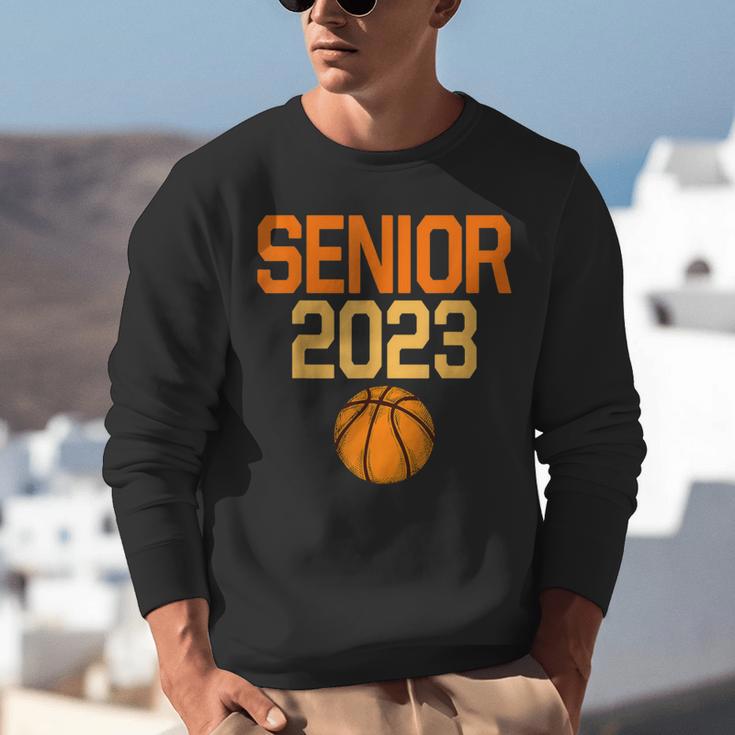 Graduate Senior Class 2023 Basketball Player Graduation Grad Unisex Sweatshirt