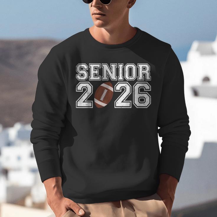 Graduate Senior Class Of 2026 Graduation American Football Unisex Sweatshirt